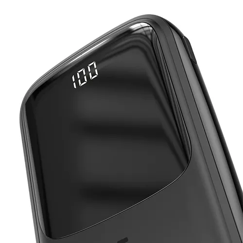 Baseus Qpow 15W Digital Display 10000mAh Power Bank with Lightning Cable
