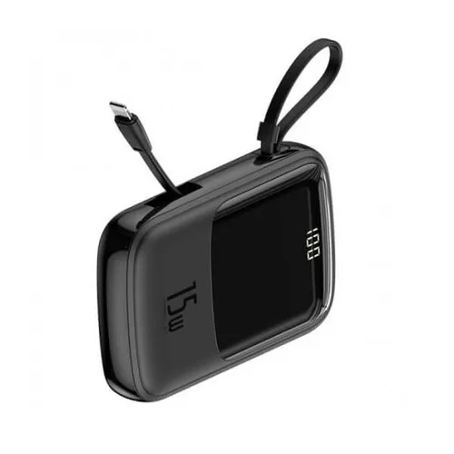 Baseus Qpow 15W Digital Display 10000mAh Power Bank with Lightning Cable