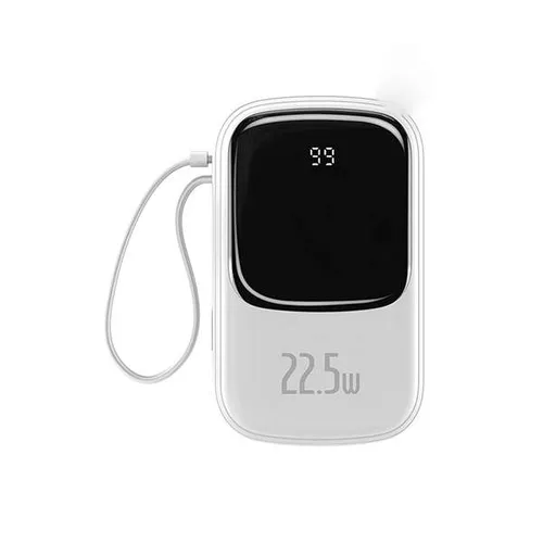 Baseus Qpow Digital Display 22.5W Quick Charge 20000mAh Power Bank with Type-C Cable