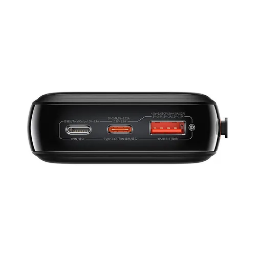 Baseus Qpow Pro 20000mAh 22.5W Digital Display Quick Charging Power Bank With Type-C Cable