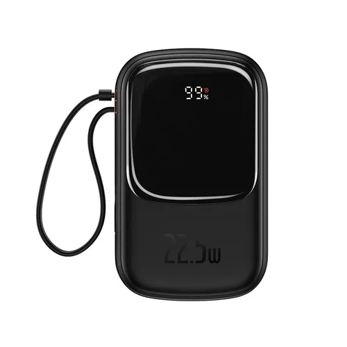 Baseus Qpow Pro 20000mAh 22.5W Digital Display Quick Charging Power Bank With Type-C Cable