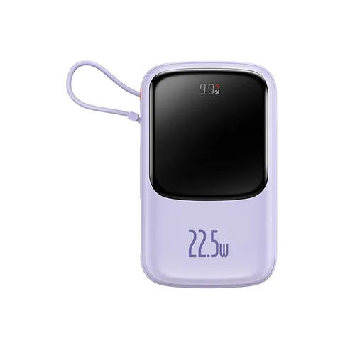 Baseus Qpow Pro Digital Display 22.5W Quick Charge 10000mAh Power Bank with Type-C Cable