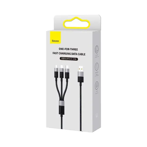 Baseus Quick Charge USB to M+L+C Star Speed 3.5A