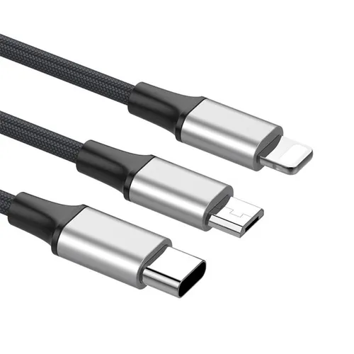 Baseus Rapid Series 3-in-1 3A High Speed Charging Cable