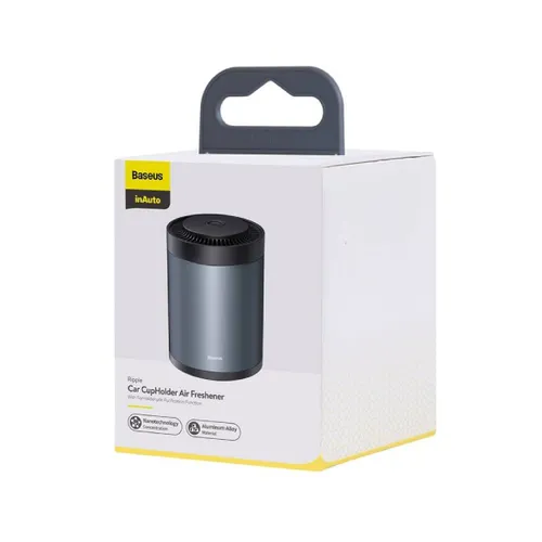 BASEUS Ripple Car Cup Holder Air Freshener with Formaldehyde Purification Function – Black SUXUN-BW01