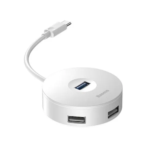Baseus Round Box 4 in 1 USB Type C HUB Adapter CAHUB-G02