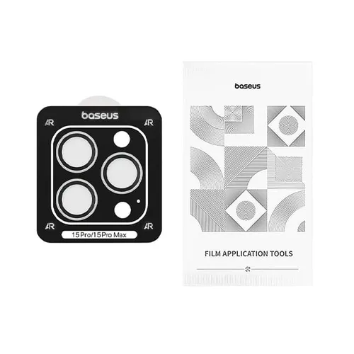 Baseus Sapphire Series Camera HD Lens Protector for iPhone 15 Pro
