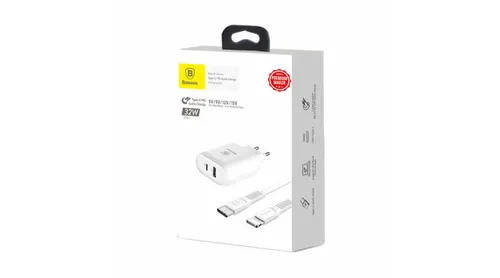 BASEUS Series Type-C PD Quick Charger Charging Set TZTUN-BJ02