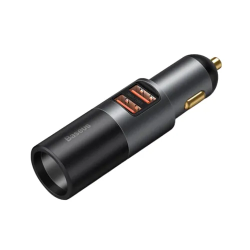 Baseus Share Together Fast Charge Car Charger with Cigarette Lighter Expansion Port