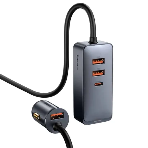 Baseus Share Together PPS Multi-port 3U+1C 120W Fast Car Charger
