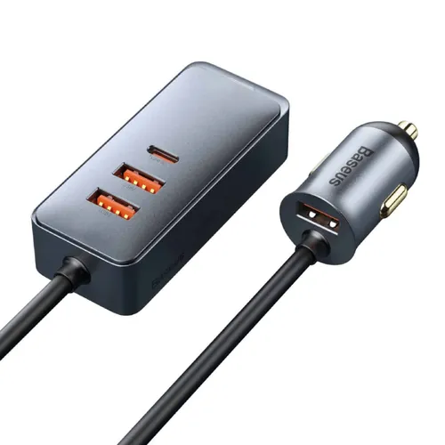 Baseus Share Together PPS Multi-port 3U+1C 120W Fast Car Charger