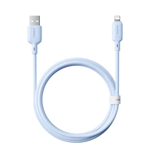 Baseus Silky Series 1m 2.4A USB to Lightning Fast Charging Cable