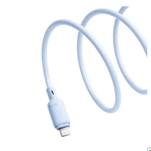 Baseus Silky USB To Lightning 2.4A 1m Charging Cable Blue P10377702313-00