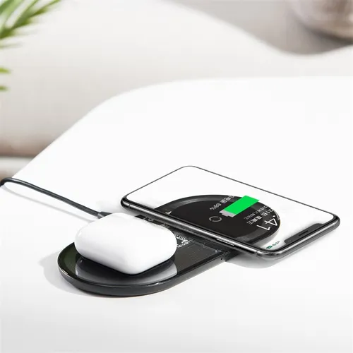 Baseus Simple 2in1 Wireless Charger for iPhone & Airpods