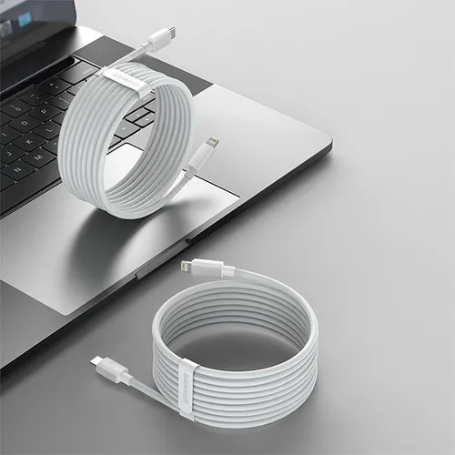 Baseus Simple Wisdom 20W Type-C to Lightning Cable Kit (2 PCS)
