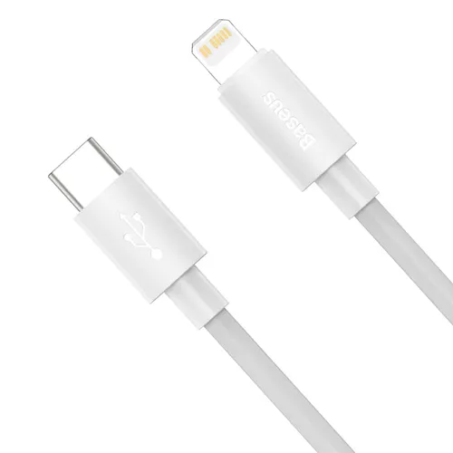 BASEUS Simple Wisdom Data Cable Kit Type-C To iPhone PD 20W (2Pcs/set) PD 20W 1.5M TZCATLZJ-02