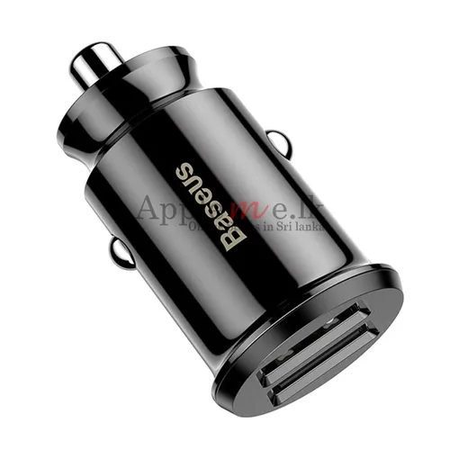 Baseus Small Rice Grain Dual-USB Car Charger