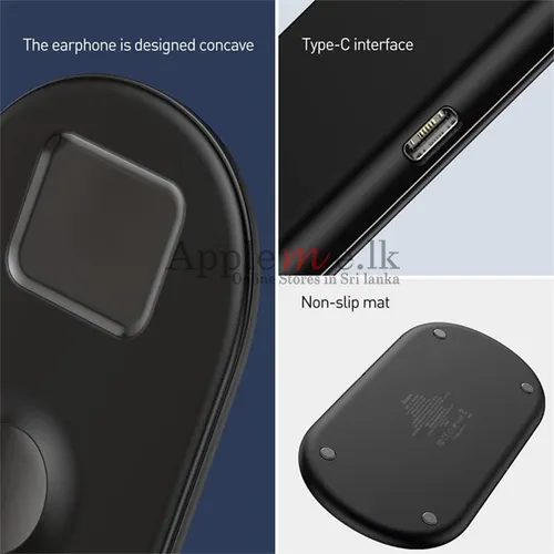 Baseus Smart 3 in 1 Fast Wireless Charger