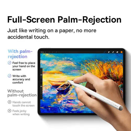 Baseus Smooth Writing Active Stylus with Led Indicator (With Palm – Rejection)