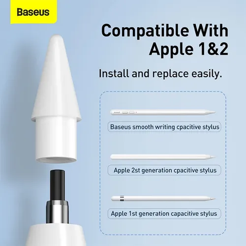 Baseus Smooth Writing Capacitive Stylus Tips (2 PCS)