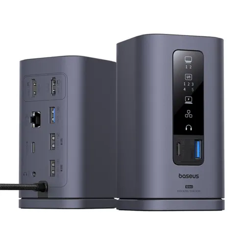Baseus Spacemate Series 10-in-1 (Mac) Docking Station Gray B00568102813-00