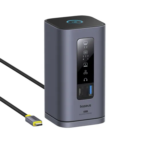 Baseus Spacemate Series 10-in-1 (Mac) Docking Station Gray B00568102813-00