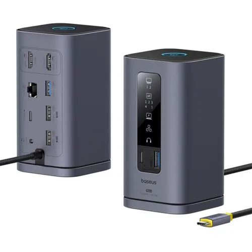 Baseus Spacemate Series 10-in-1 (Mac) Docking Station Gray B00568102813-00