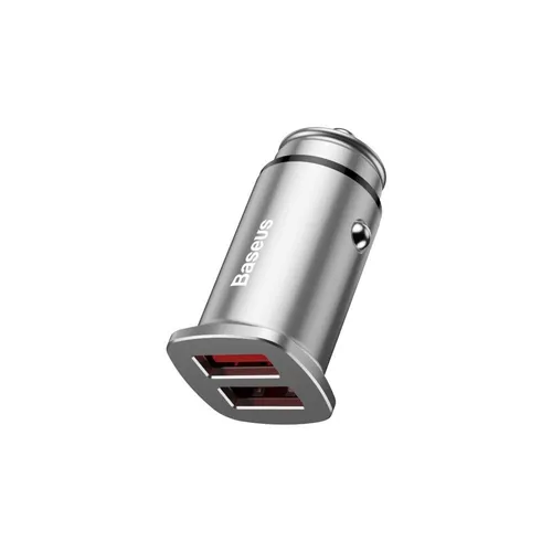 BASEUS Square Metal A+A 30W Dual Black/Silver (CCALL-DS01/CCALL-DS0S)