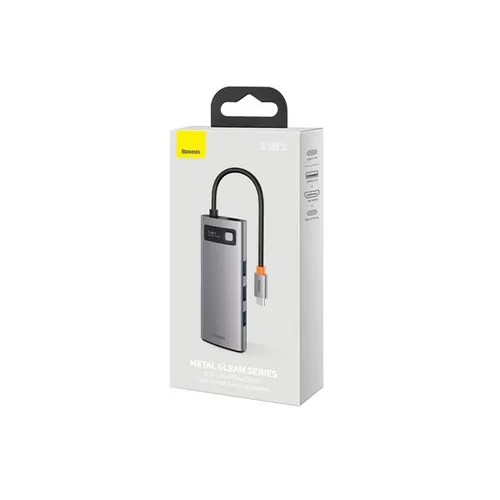 Baseus Star Joy Series 5 Port USB3.0 x 3 + HDMI x 1 + PD 100W x 1 USB-C Hub Adapter