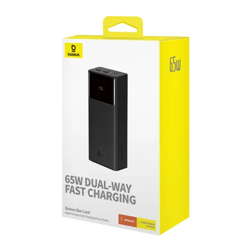 Baseus Star-Lord 65W 30000mAh Digital Display Fast Charge Power Bank