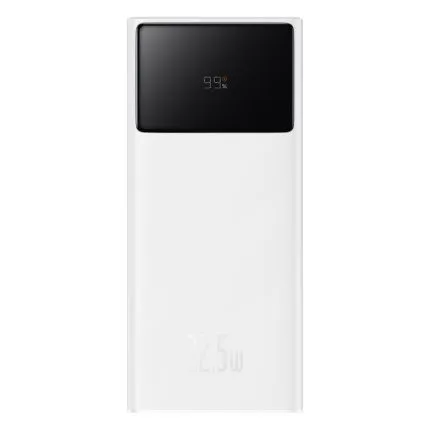Baseus Star-Lord Digital Display Fast Charge Power Bank 20000mAh 22.5W White