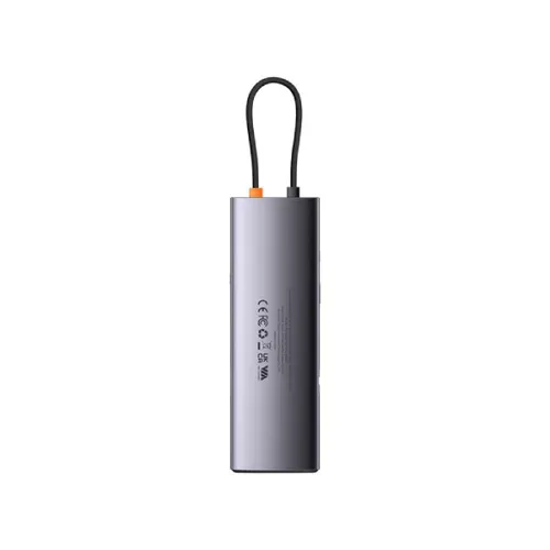 Baseus Starjoy 12 in 1 Multifunctional Type-C HUB Docking Station Gray WKWG020213