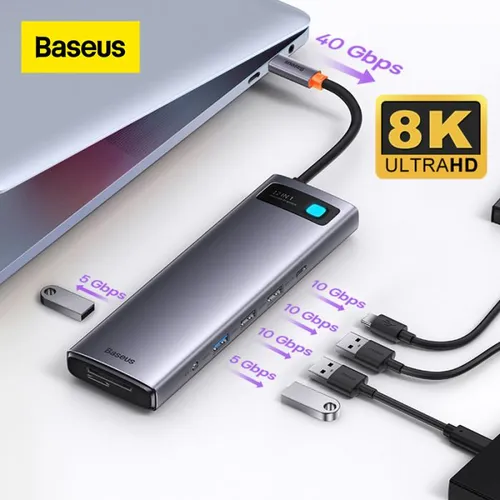 Baseus Starjoy 12 Port Type- C Hub Adapter