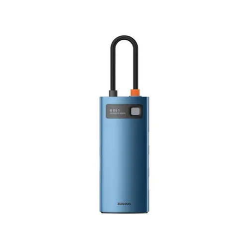 Baseus Starjoy 6-Port Type-c Hub Adapter blue WKWG000003