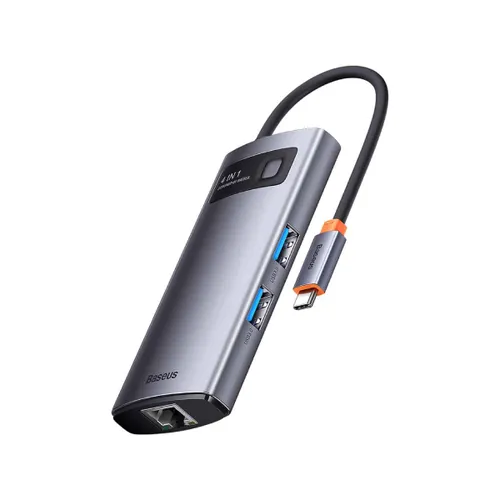 Baseus Starjoy Series 4-in-1 Multifunctional Type-C HUB Docking Station Gray WKWG070113