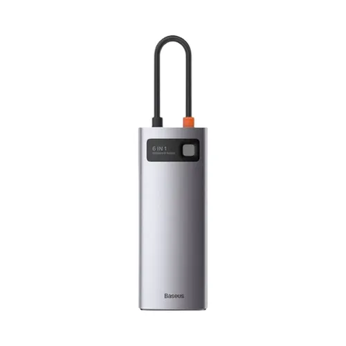 Baseus StarJoy Series 6-in-1 Multifunctional Type-C to USB 3.0*3 / HDMI*1 / RJ45 Network 1000MBPS*1 / Type C PD*1 Hub Docking Station