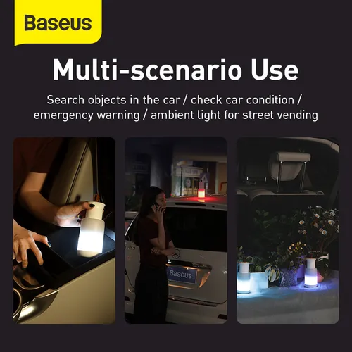 Baseus Starlit Night Magnetic Car Emergency Light