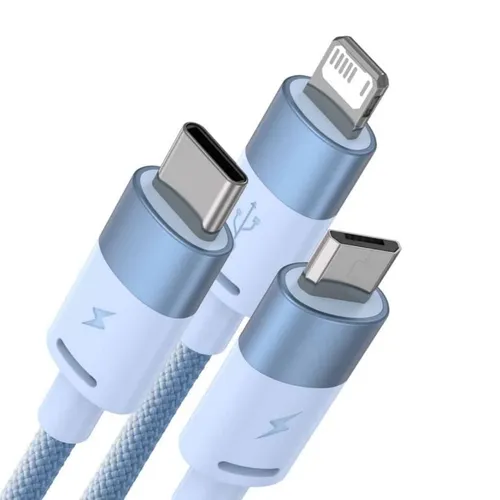 Baseus StarSpeed 3-in-1 USB to Micro + Type-C + Lightning Cable