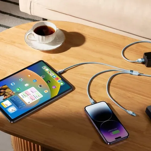 Baseus StarSpeed 3-in-1 USB to Micro + Type-C + Lightning Cable