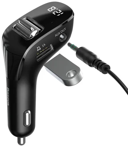 BASEUS Streamer F40 AUX Wireless MP3 Car Charger CCF40-01