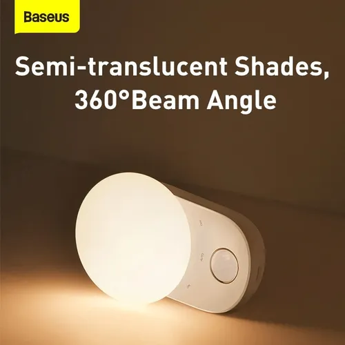 Baseus Sunshine Series Full Moon Induction Night Light