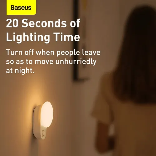 Baseus Sunshine Series Full Moon Induction Night Light