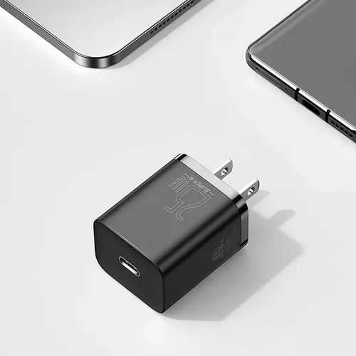 Baseus Super Si 1C 25W US Quick Charger with Type-C Cable