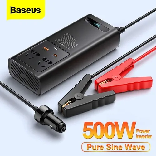 Baseus Super Si 500W Pure Sine Wave Power Inverter