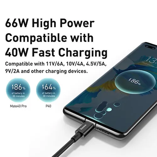 Baseus Superior Series 66W Fast Charging USB to Type-C Cable