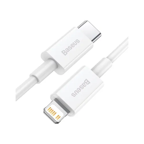 Baseus Superior Series Cable USB-C to Lightning, 20W, PD, 0,25m (white) (CATLYS-02)
