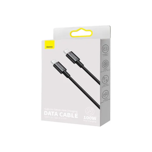 Baseus Superior Series Fast Charging Data Cable Type-C to Type-C 100W (CATYS-B01)