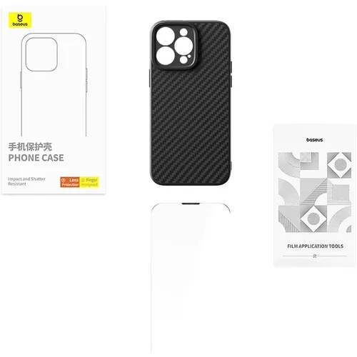 Baseus Synthetic Fiber Series Magnetic Phone Case for iPhone 15 Pro