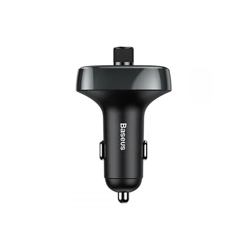 BASEUS T Typed Bluetooth MP3 Charger With Car Holder Black CCALL-TM01