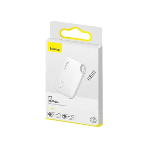 Baseus T2 Keychain Mini Wireless Key and other object finder White – ZLFDQT2 02